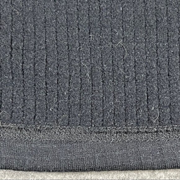 NWOT Carhartt Force Men's 2XL Waffle Knit Crew Neck Black Long Sleeve 100644 - Picture 4 of 9